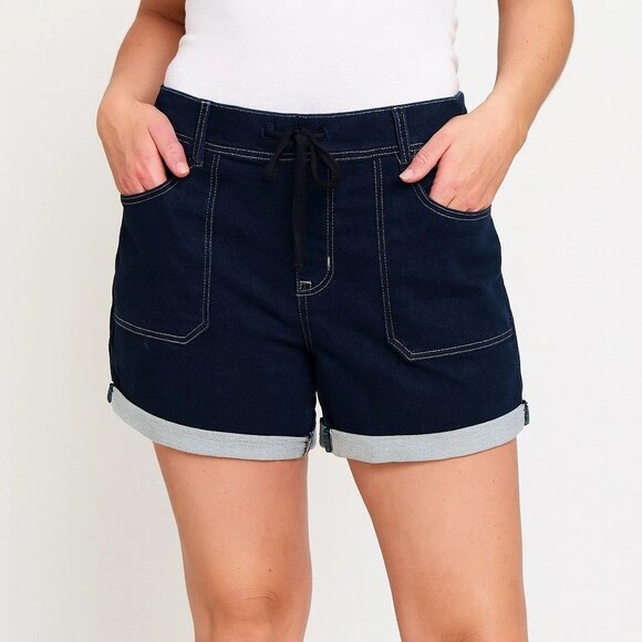 l.e.i. plus size womens blue jean shorts size 3X - Picture 1 of 3